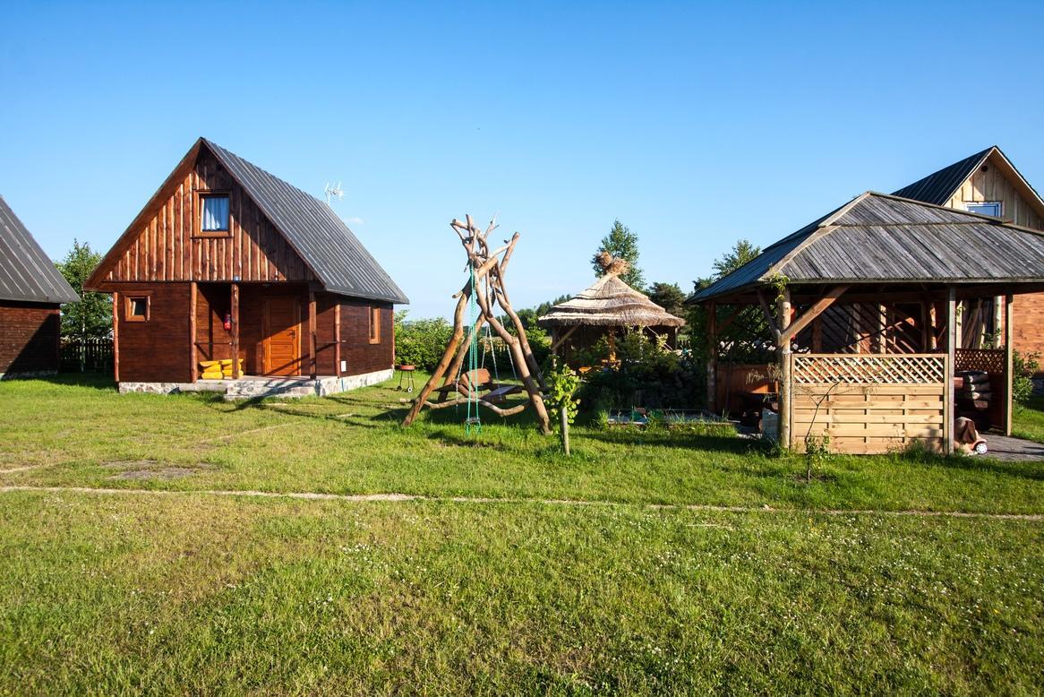Domki Ranczo Itrich Villa Łeba Exterior foto